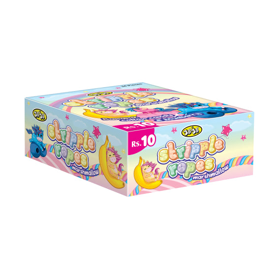 Stripple Ropes Marshmallow 24pcs Box