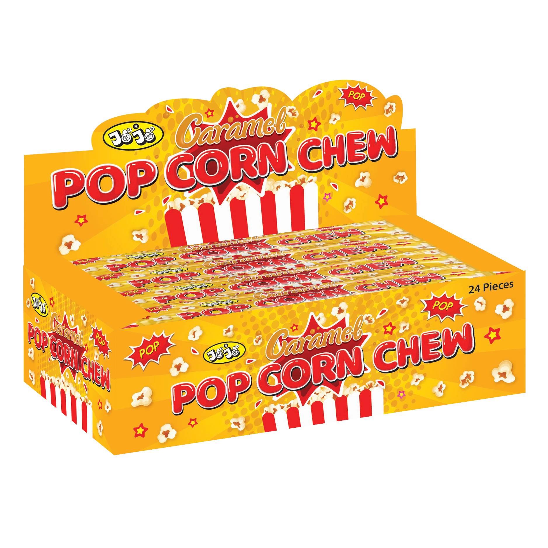 Caramel Pop Corn Chew