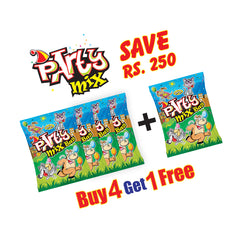Party Mix Bag deal (Buy 4 Get 1 Free)