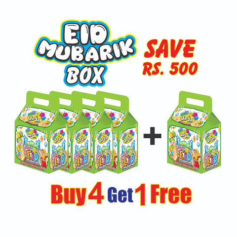 Eid Mubarik Gift Box Deal (Buy 4 Get 1 Free)