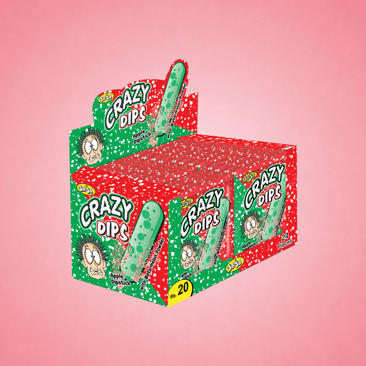 Crazy Dips (24 pieces) Box Rs.20