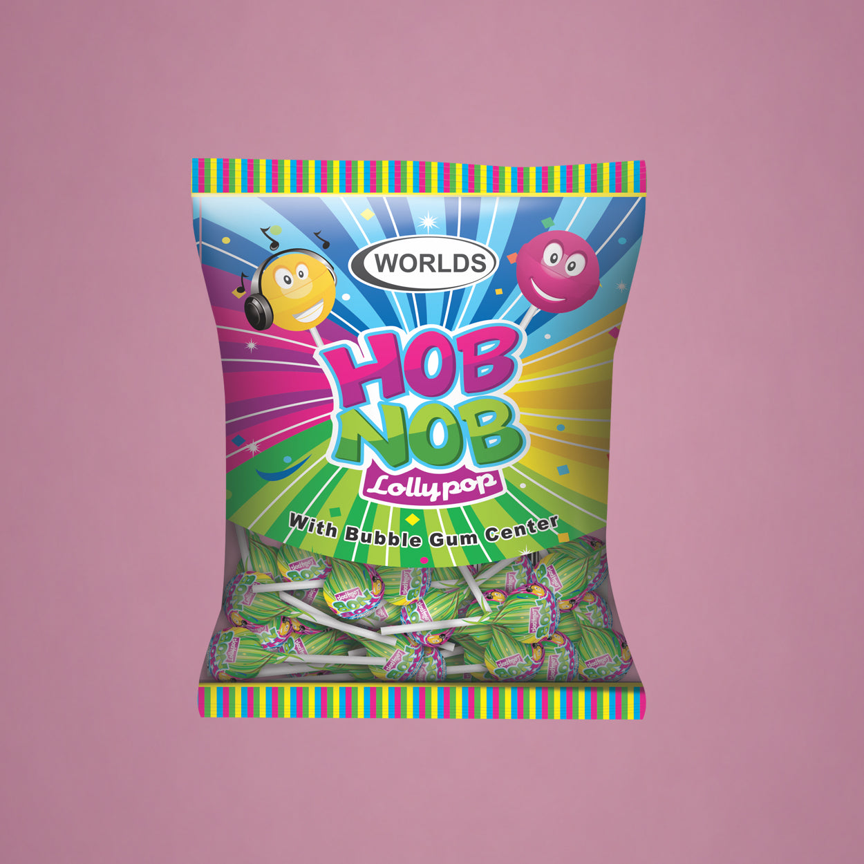 Hob Nob Lollipops 50pcs