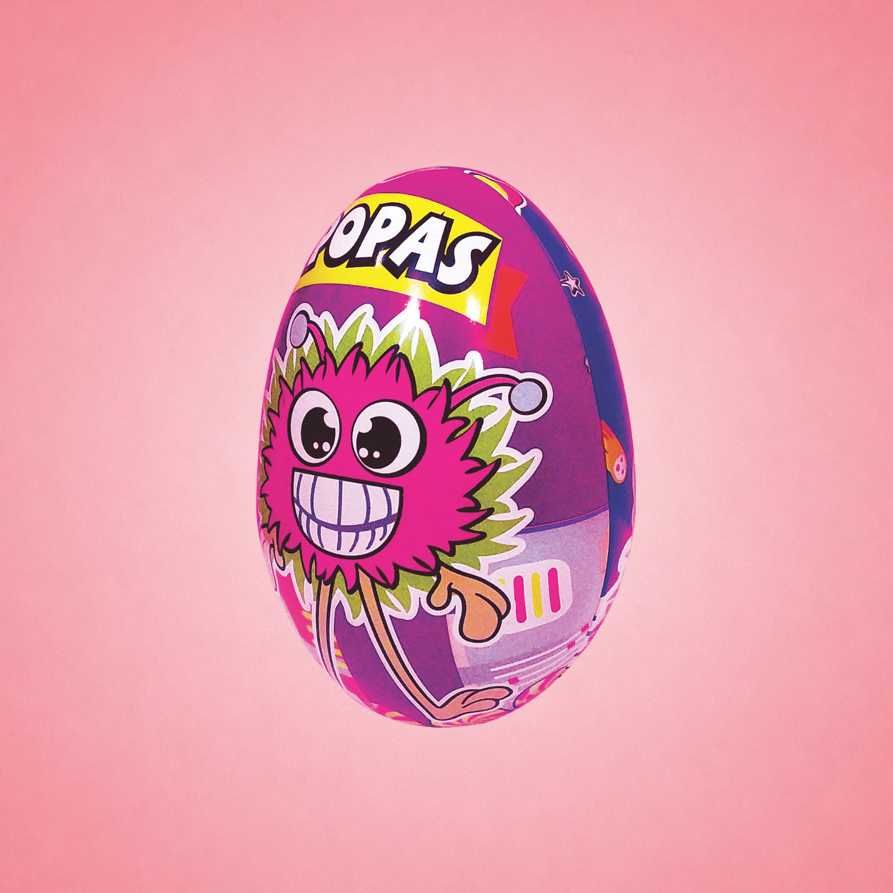 Popas Candy Tin Egg