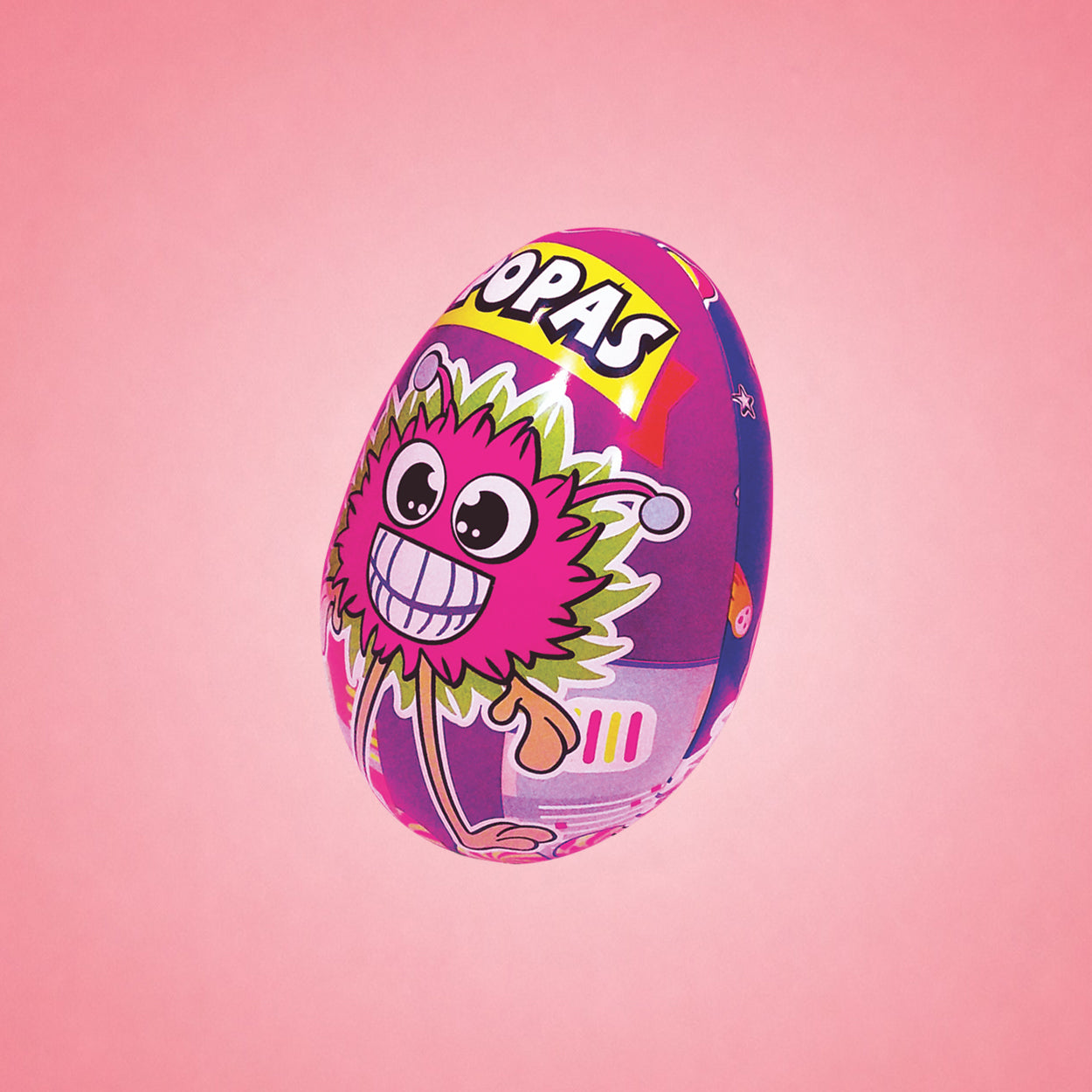Popas Candy Tin Egg