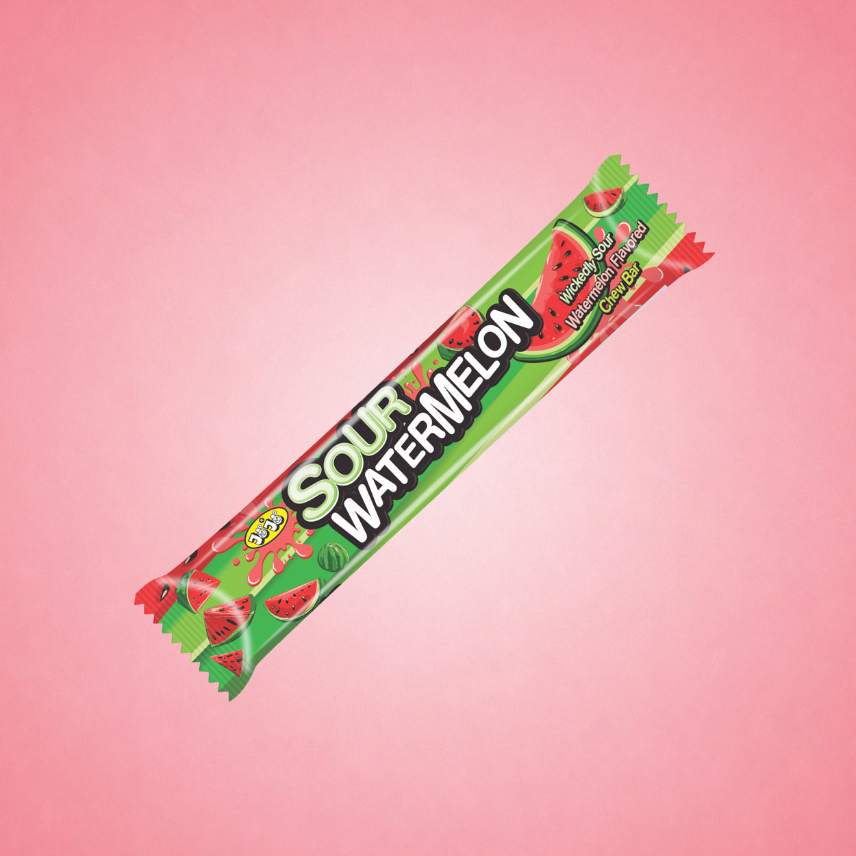 Sour Watermelon Chew Bar 24pcs Box