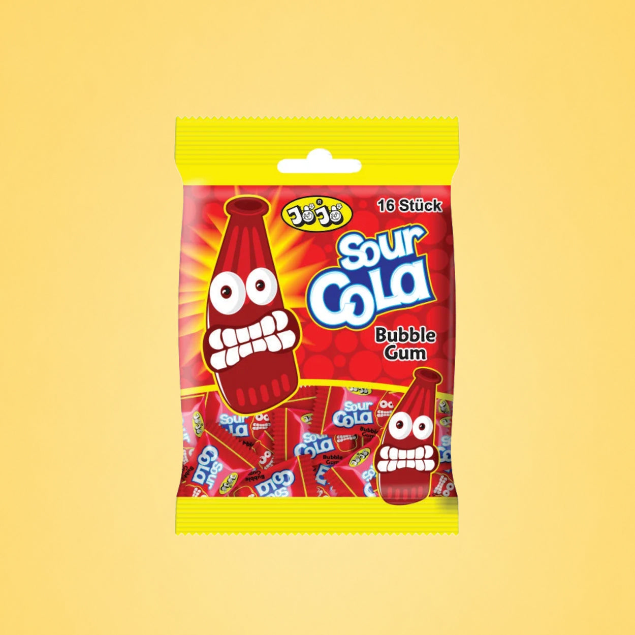 Sour Cola Bubble Gum