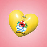 Sour Bombs Candy Pack Heart Shape