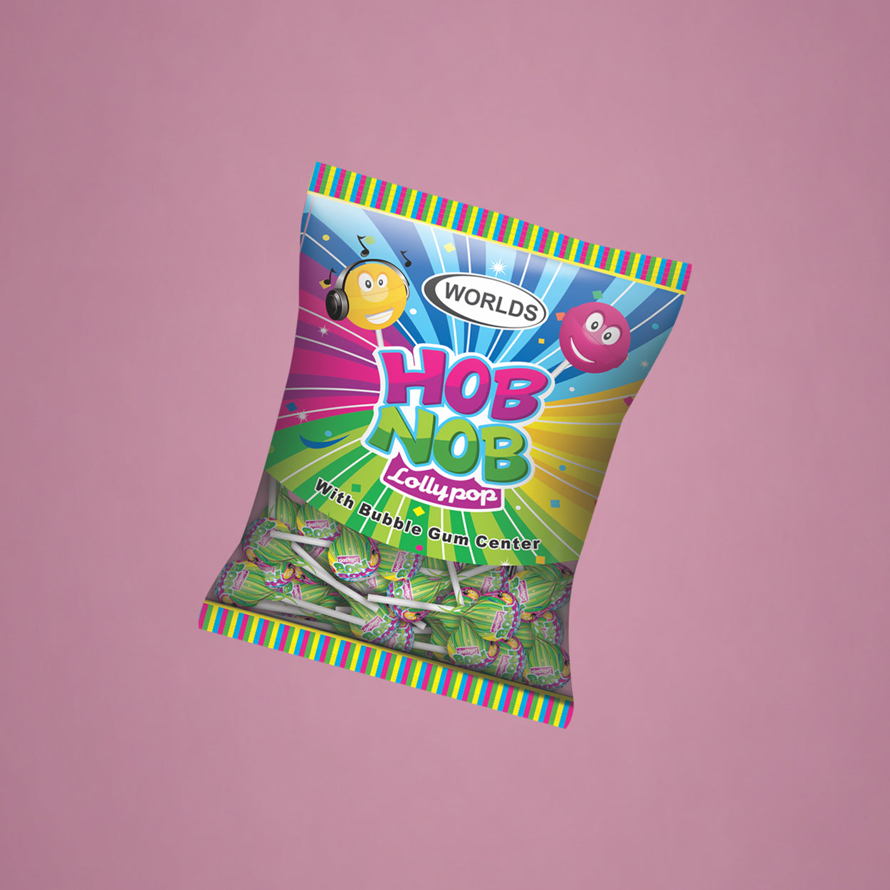 Hob Nob Lollipops 50pcs