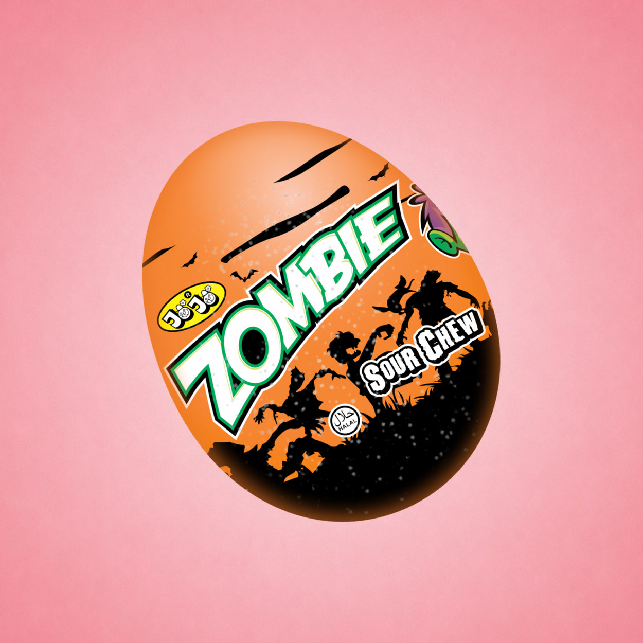 Zombie Sour Chew Pack