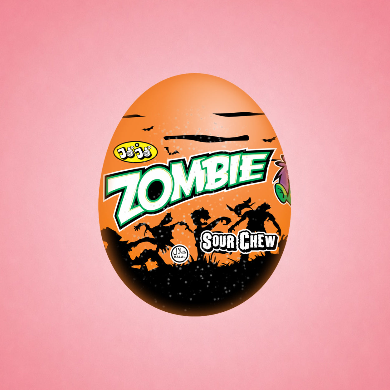 Zombie Sour Chew Pack
