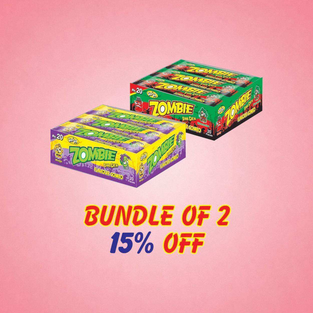 Bundle of Zombie Combo Flavors Boxes (Deal 2)